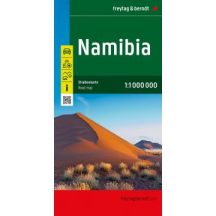 Namíbia autóstérkép -  2023