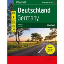 Németország autóatlasz 1:200.000, 2026/2027