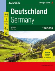 Németország autóatlasz 1:200.000, 2024/2025