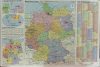 Németország közigazgatása / domborzata 65*45 cm - asztali könyöklő Németország közigazgatása / domborzata 65*45 cm - asztali könyöklő