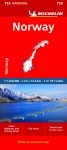 Norvégia közúti és turisztikai térkép - Michelin 752