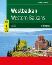 Nyugat-Balkán - Western Balkans autóatlasz 2025
