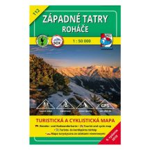   Nyugati-Tátra, Liptói-havasok, Rohács turista- és kerékpáros térkép / Západné Tatry, Roháče TM 112 / VKÚ