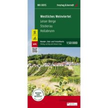   Nyugat-Weinviertel, gyalogos, kerékpáros és szabadidős térkép WK 0015