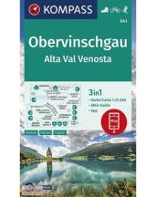  Obervinschgau - Alta Val Venosta turistatérkép - KOMPASS 041