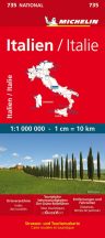 Olaszország autótérkép - Michelin 735