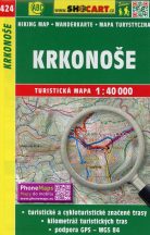 SHOcart 424 Óriás-hegység - Krkonose  turistatérkép