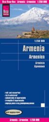 Örményország - Armenien térkép