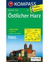 Östlicher Harz (Kelet) turistatérkép - KOMPASS 453