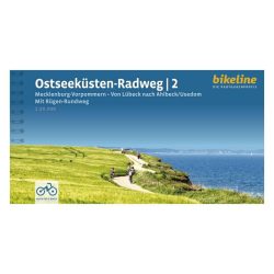 Ostseeküsten-Radweg 2 kerékpárkalauz / Mecklenburg-Elő-Pomeránia – Lübeckből Ahlbeck/Usedomba / Esterbauer (2024)