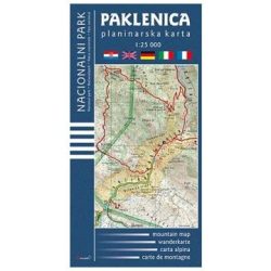 Paklenica Nemzeti Park - Astroida túratérkép Paklenica Nemzeti Park - Astroida túratérkép