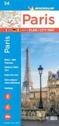 Párizs várostérkép - Michelin 54