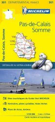 Pas-de-Calais / Somme autóstérkép - Michelin 301 Pas-de-Calais / Somme autóstérkép - Michelin 301