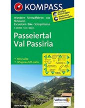 Passeiertal/ Val Passiria turistatérkép - KOMPASS 044