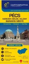   Pécs, Harkány, Siklós, Villány várostérkép (+ Baranya megye térképe)