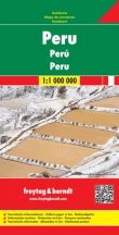 Peru -  autóstérkép 