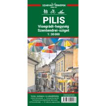   Pilis, Visegrádi-hegység, Szentendrei-sziget - turistatérkép - Szarvas