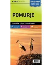 Pomurje turistatérkép kalauzzal - Szlovénia