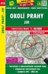 SHOcart 419 Okoli Prahy Jih - Prága környéke / dél turistatérkép