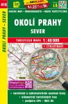 SHOcart 418 Okoli Prahy Sever - Prága környéke / észak turistatérkép