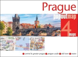 Prága - várostérkép, popout - 2025 Prága - várostérkép, popout - 2025