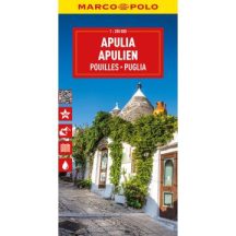 Puglia - Apulien autóstérkép - Marco Polo 2025