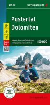   Pustertal - Dolomitok gyalogos, kerékpáros és szabadidős térkép - WKI 10 - 2024