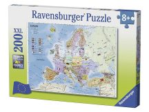 Európatérkép 200 darabos XXL puzzle