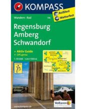 Regensburg és környéke turistatérkép - KOMPASS 176
