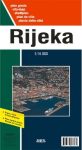 Rijeka - Fiume - várostérkép