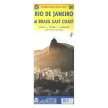  Rio de Janeiro és Brazília keleti partvidék térkép / Brasil East Coast / ITM (2019)