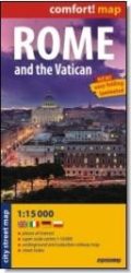 Róma és a Vatikán - Comfort zsebtérkép