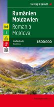 Románia, Moldova autótérképe
