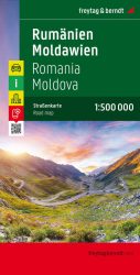 Románia, Moldova autótérképe