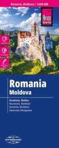Románia, Moldova autótérképe
