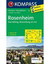 Rosenheim turistatérkép - KOMPASS 181