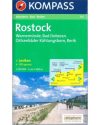 Rostock - Warnemünde - Bad Doberan turistatérkép - KOMPASS 735
