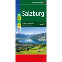 Salzburg autó- és szabadidőtérkép - Freytag - 2025