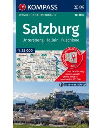 Salzburg és környéke turistaterkep - KOMPASS 017 - 2025