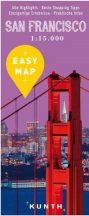 San Francisco - laminált várostérkép - Kunth