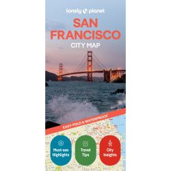 San Francisco - várostérkép / Lonely Planet / 2026 San Francisco - várostérkép / Lonely Planet / 2026