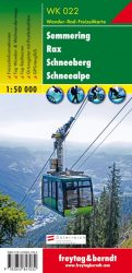 WK 022 Semmering · Rax · Schneeberg · Schneealpe túristatérkép