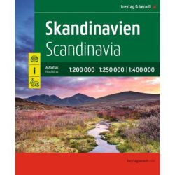 Skandinávia autóatlasz 1:200e - 1:400e - 2026
