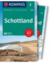   Skócia - tengerparti és felföldi túrák térkép+kalauz 05990 KOMPASS
