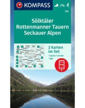   Sölktaler-Rottenmanner Tauern-Seckauer Alpen turistatérkép - KOMPASS 223