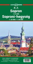 Soproni-hegység / Sopron környéke térkép - Szarvas