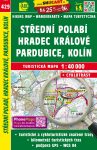 SHOcart 429 Stredni Polabi, Hradec Kralove, Pardubice, Kolin turistatérkép