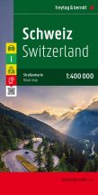 Svájc autótérkép
