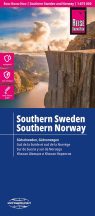 Svédország-dél autótérkép - Reise 2023