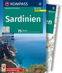 Szardínia túrakönyv és túratérkép - KOMPASS 5770 - 2026